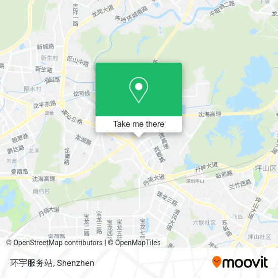 环宇服务站 map