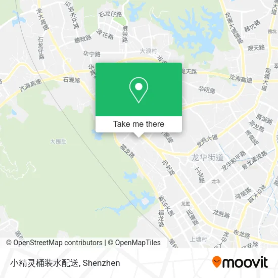 小精灵桶装水配送 map