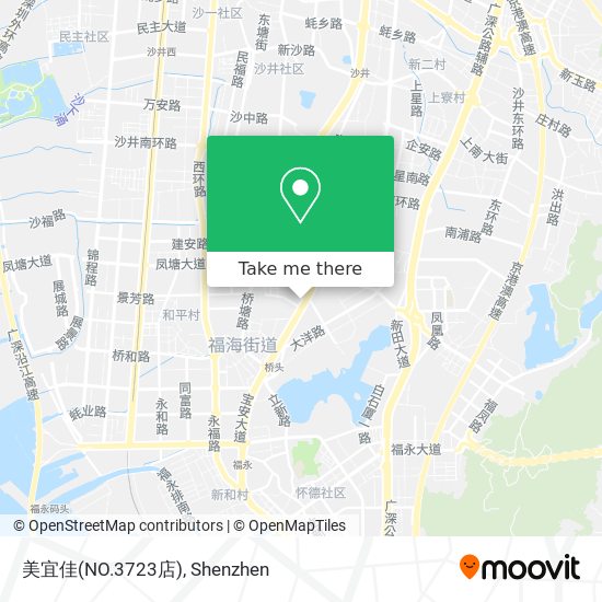 美宜佳(NO.3723店) map