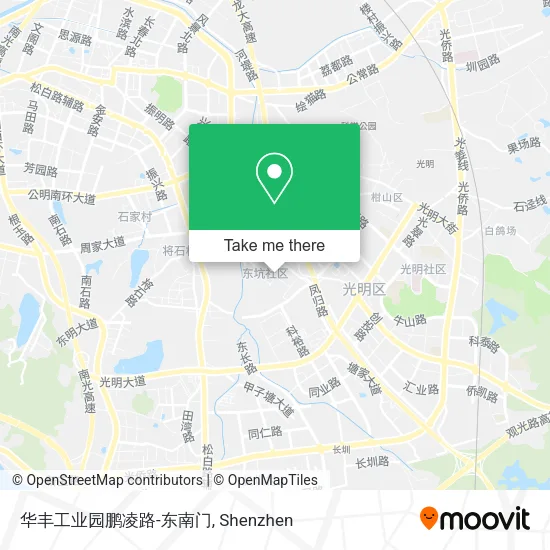 华丰工业园鹏凌路-东南门 map