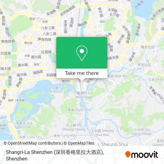 Shangri-La Shenzhen (深圳香格里拉大酒店) map
