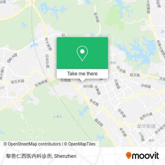 黎善仁西医内科诊所 map