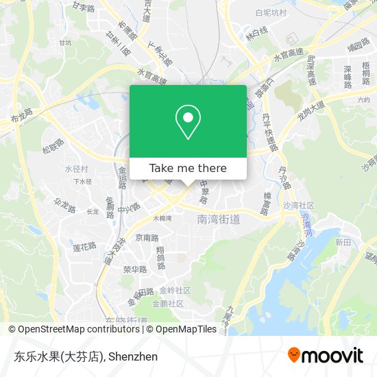 东乐水果(大芬店) map