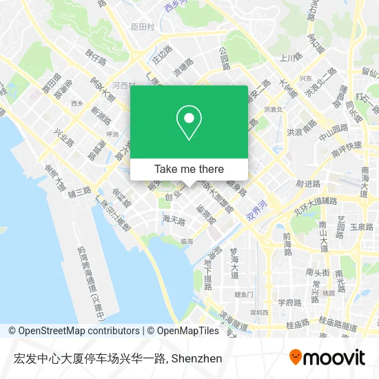 宏发中心大厦停车场兴华一路 map