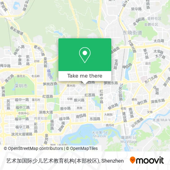 艺术加国际少儿艺术教育机构(本部校区) map