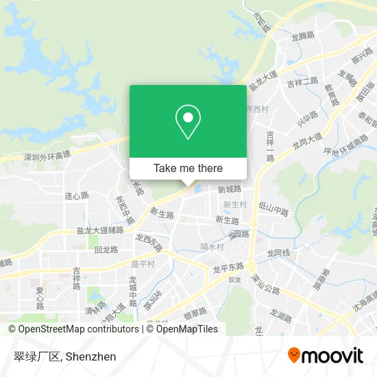翠绿厂区 map