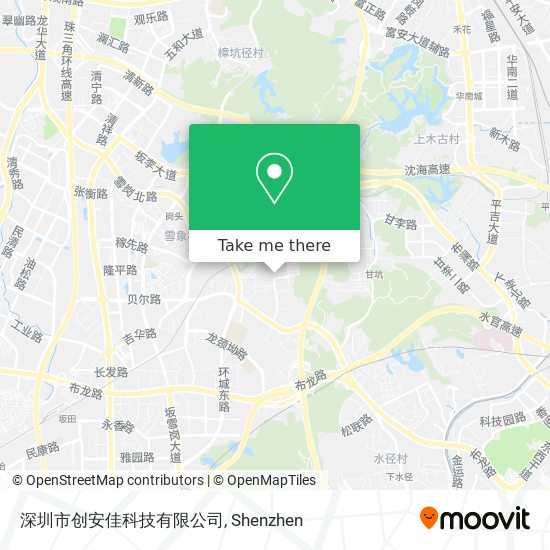 深圳市创安佳科技有限公司 map