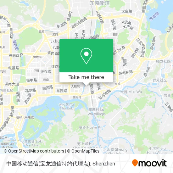 中国移动通信(宝龙通信特约代理点) map