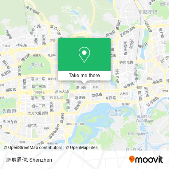 鹏展通信 map