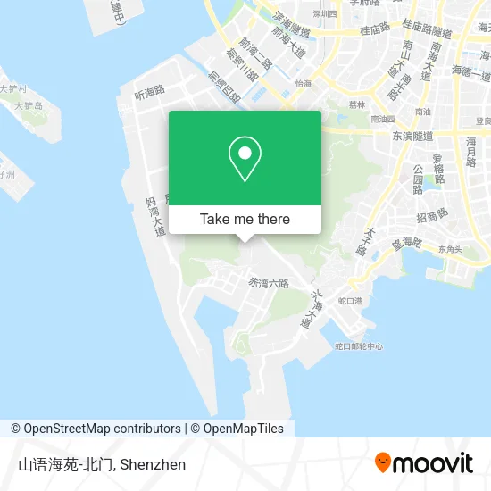 山语海苑-北门 map