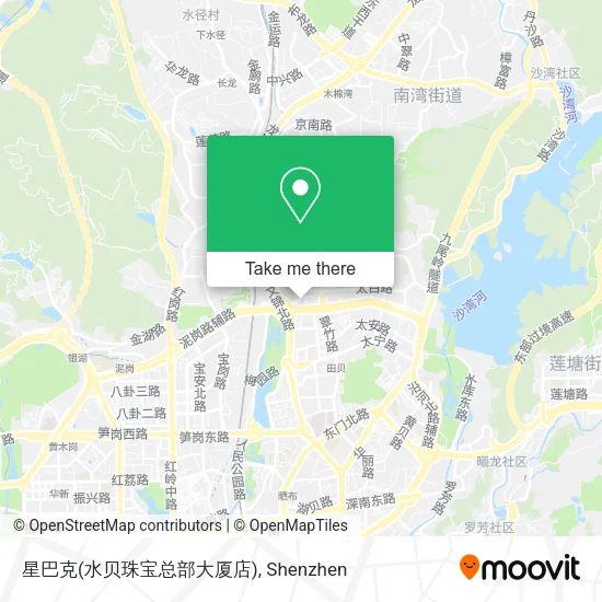 星巴克(水贝珠宝总部大厦店) map