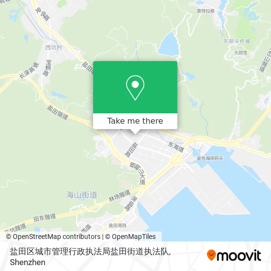 盐田区城市管理行政执法局盐田街道执法队 map
