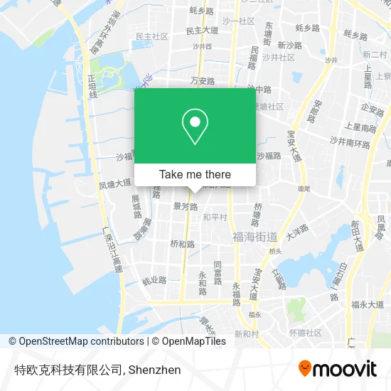 特欧克科技有限公司 map