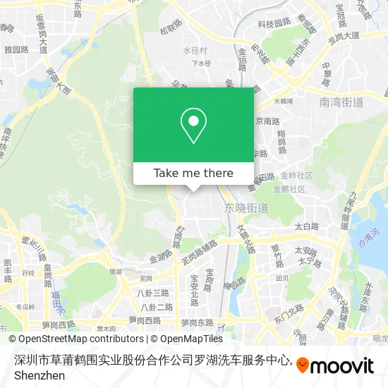 深圳市草莆鹤围实业股份合作公司罗湖洗车服务中心 map