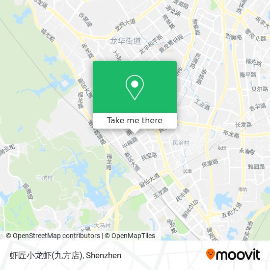 虾匠小龙虾(九方店) map