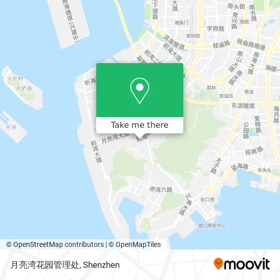 月亮湾花园管理处 map