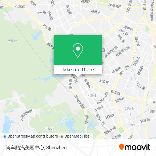 尚车酷汽美容中心 map