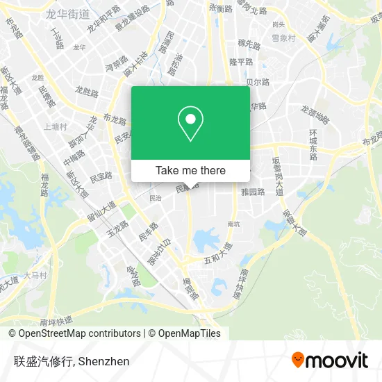 联盛汽修行 map