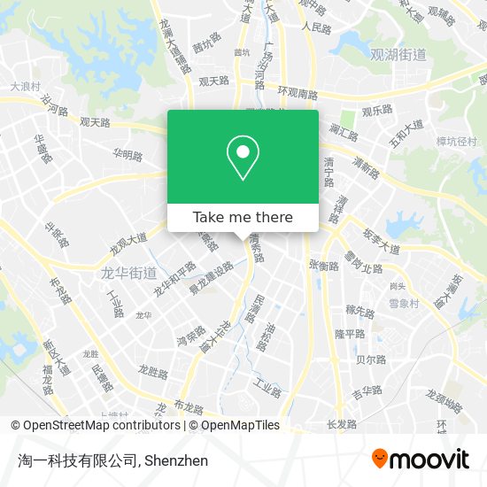 淘一科技有限公司 map