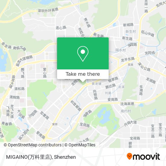 MIGAINO(万科里店) map