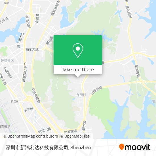 深圳市新鸿利达科技有限公司 map