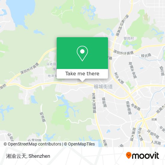 湘渝云天 map