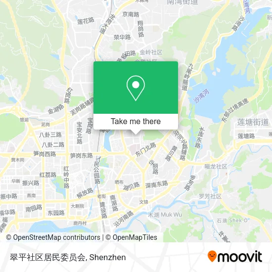 翠平社区居民委员会 map