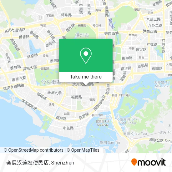 会展汉连发便民店 map