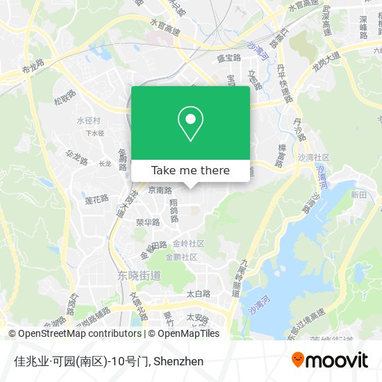 佳兆业·可园(南区)-10号门 map