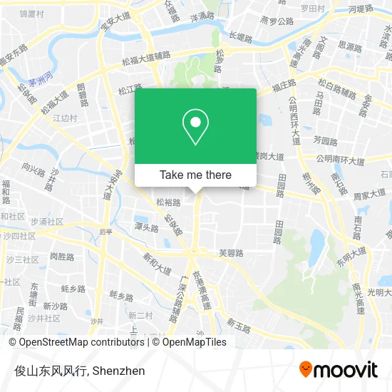 俊山东风风行 map