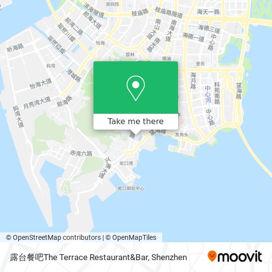 露台餐吧The Terrace Restaurant&Bar map