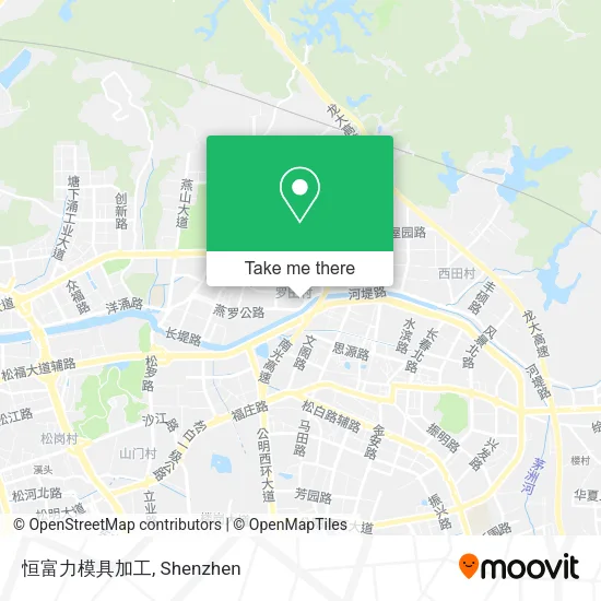 恒富力模具加工 map