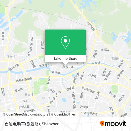 台迪电动车(旗舰店) map