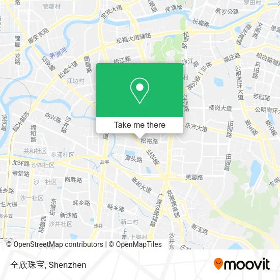 全欣珠宝 map