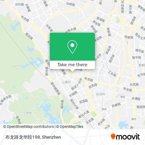 布龙路龙华段198 map