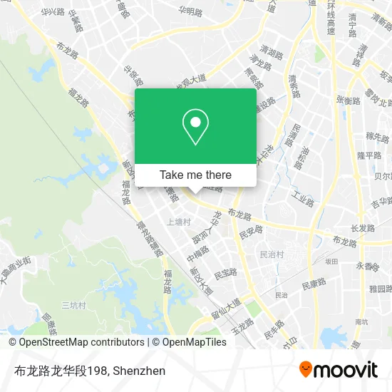 布龙路龙华段198 map