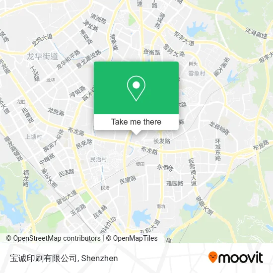 宝诚印刷有限公司 map