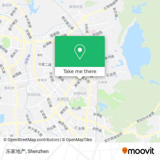 乐家地产 map