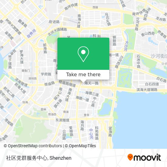 社区党群服务中心 map