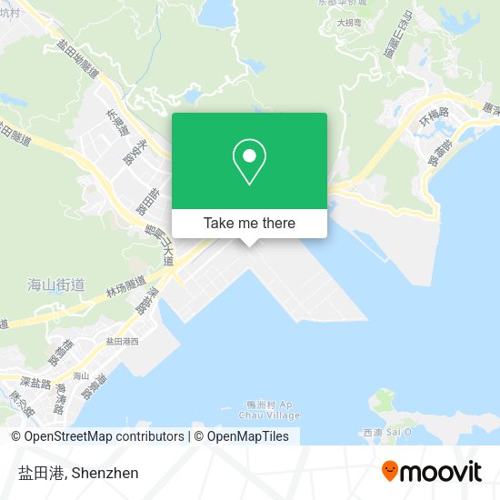 盐田港 map