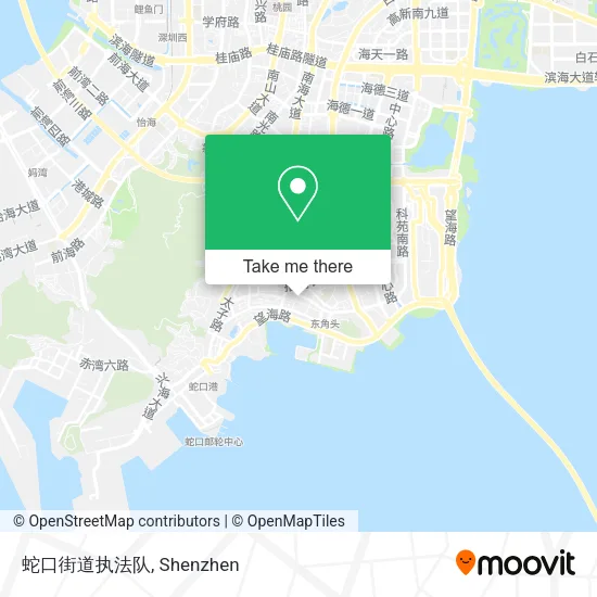 蛇口街道执法队 map