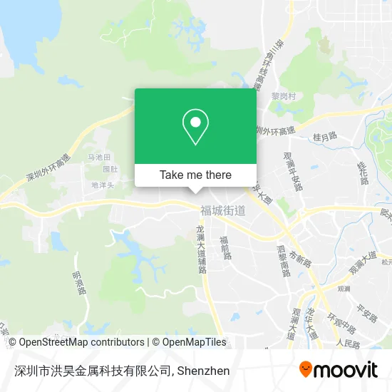 深圳市洪昊金属科技有限公司 map