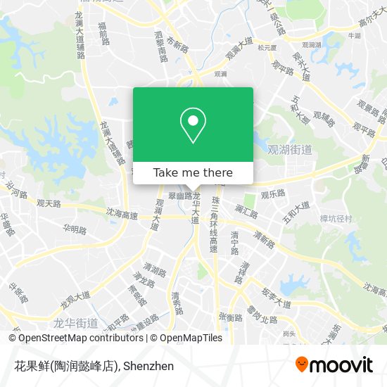 花果鲜(陶润懿峰店) map