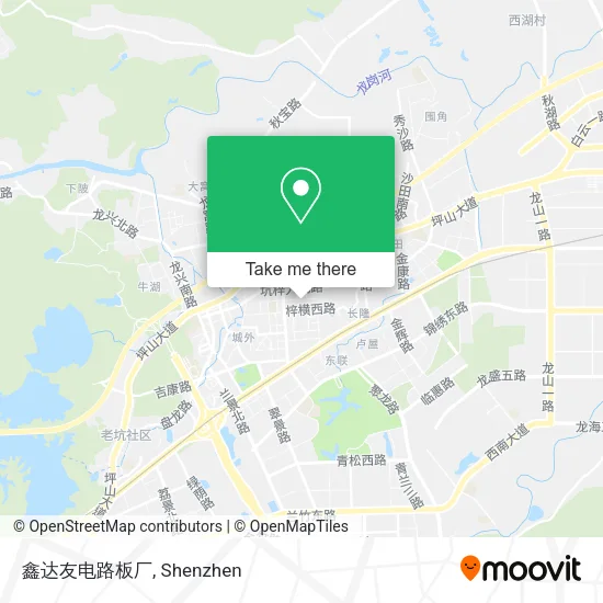 鑫达友电路板厂 map