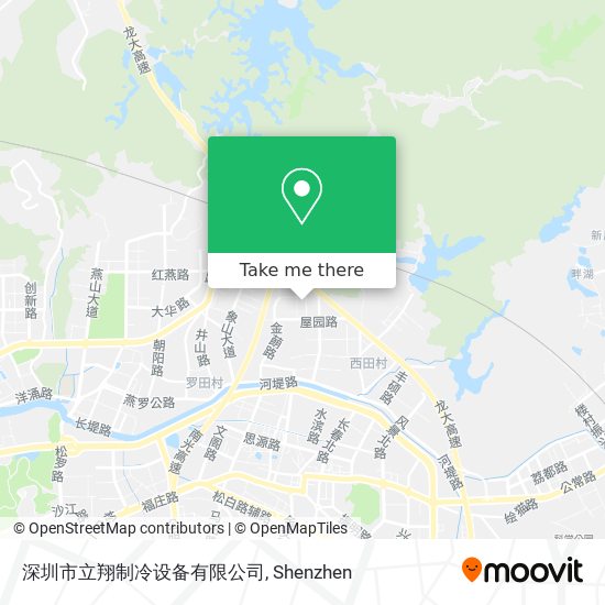 深圳市立翔制冷设备有限公司 map