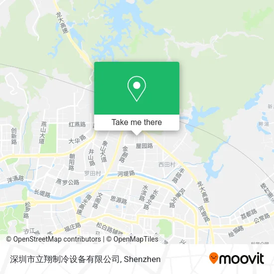深圳市立翔制冷设备有限公司 map