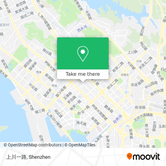 上川一路 map