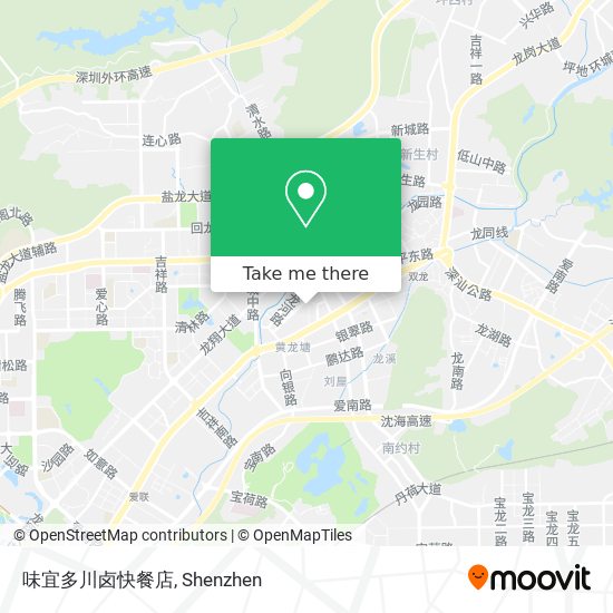 味宜多川卤快餐店 map