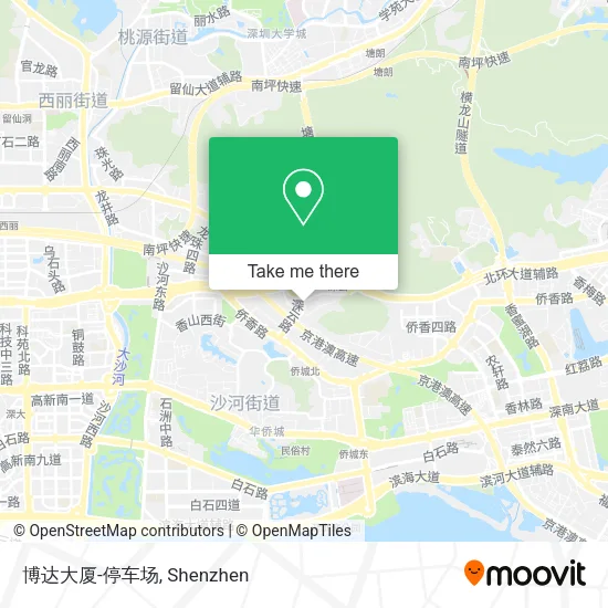 博达大厦-停车场 map