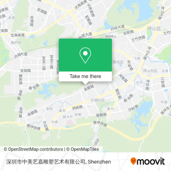 深圳市中美艺嘉雕塑艺术有限公司 map